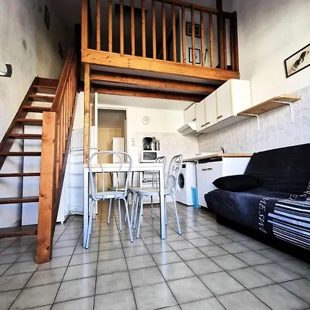 Villa Grande Bleue - T1 Cab Mezz 6 Couchages Port Mae-7111 Leucate