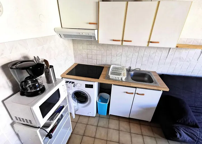 Grande Bleue - T1 Cab Mezz 6 Couchages Port Mae-7111 * Leucate