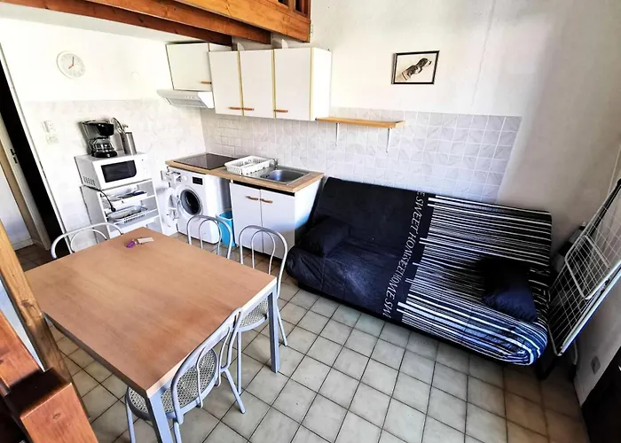 Villa Grande Bleue - T1 Cab Mezz 6 Couchages Port Mae-7111 Leucate
