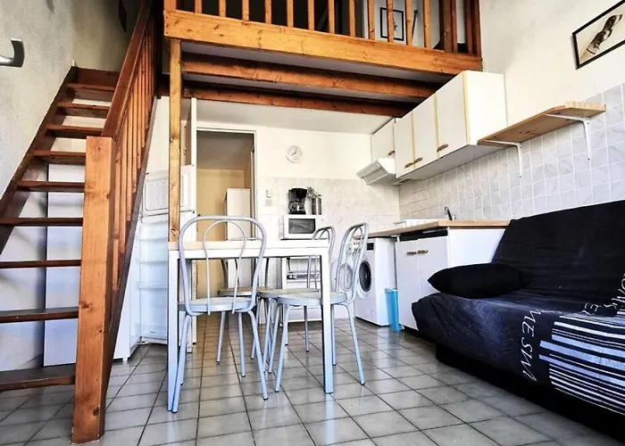Villa Grande Bleue - T1 Cab Mezz 6 Couchages Port Mae-7111 Leucate
